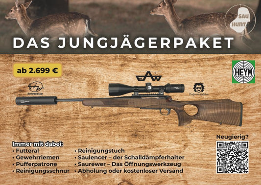 Jungjägerpaket - SauernHEYMer SR30 mit Upgradefunktion