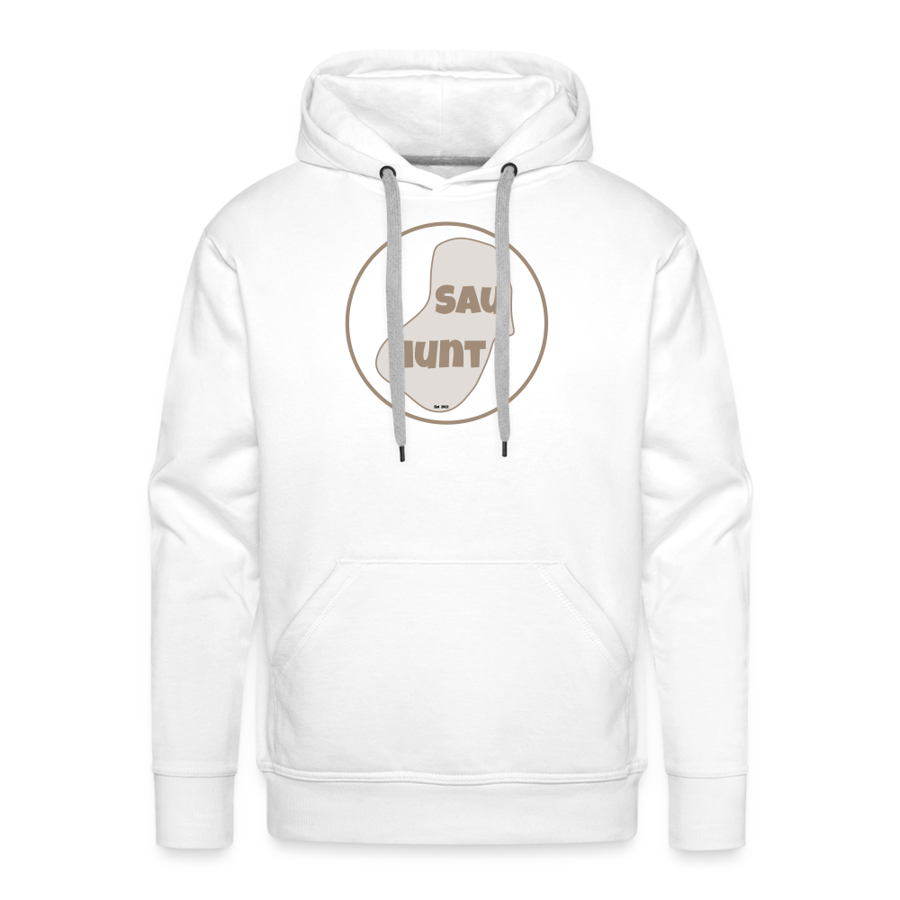 Promo Hoodie - SauHunt - Weiß