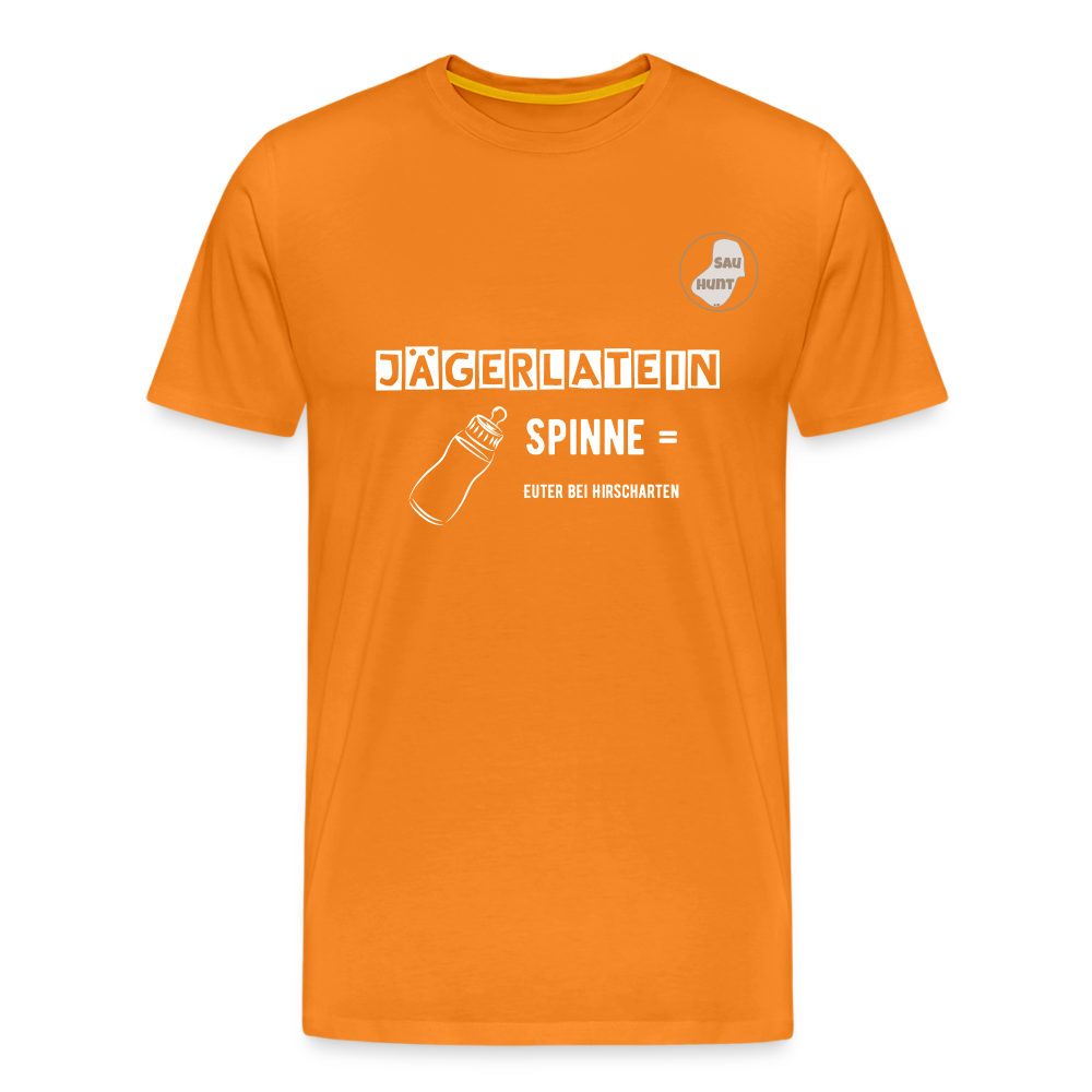 Jagdshirt - Spinne - Orange