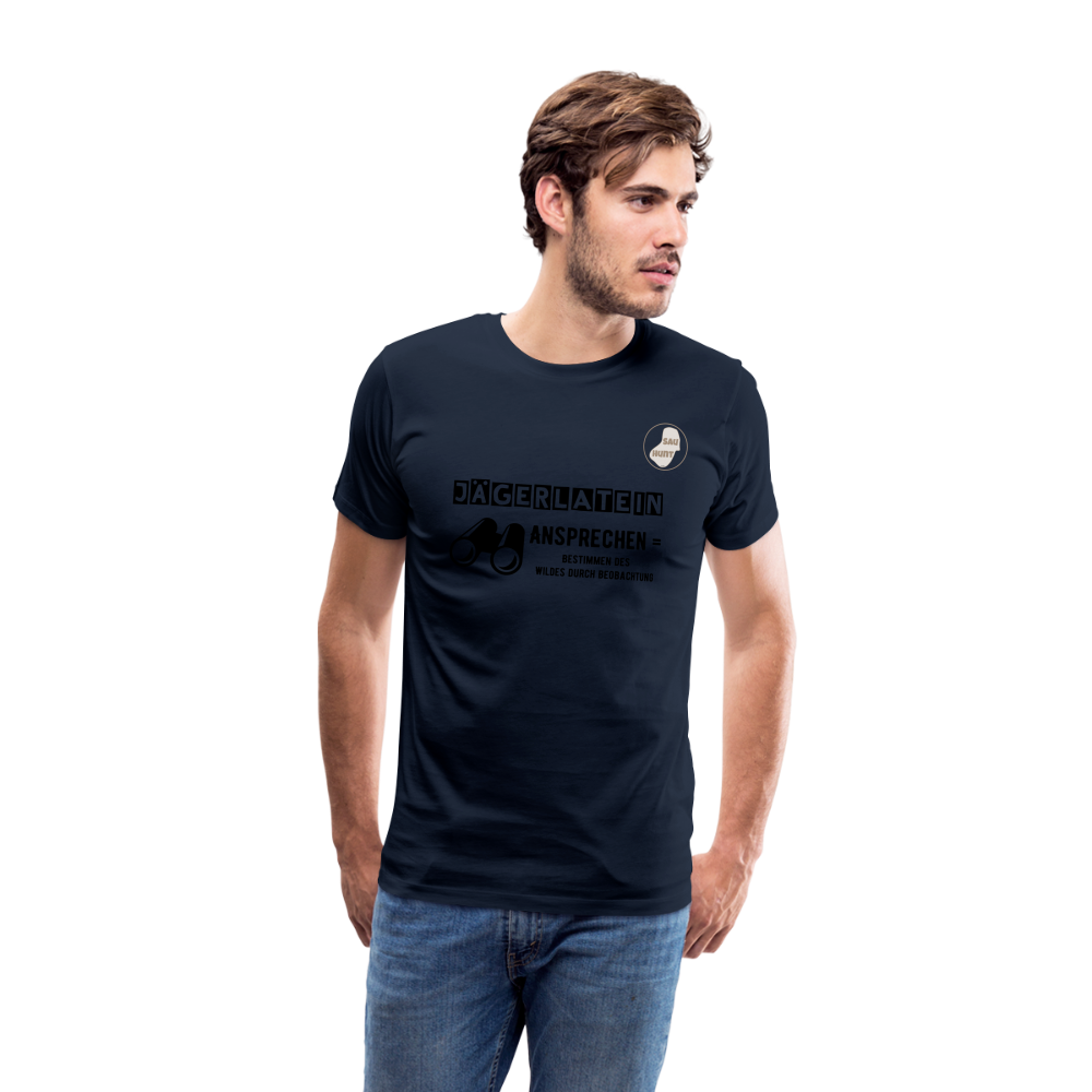 Jagdshirt - Ansprechen - Navy