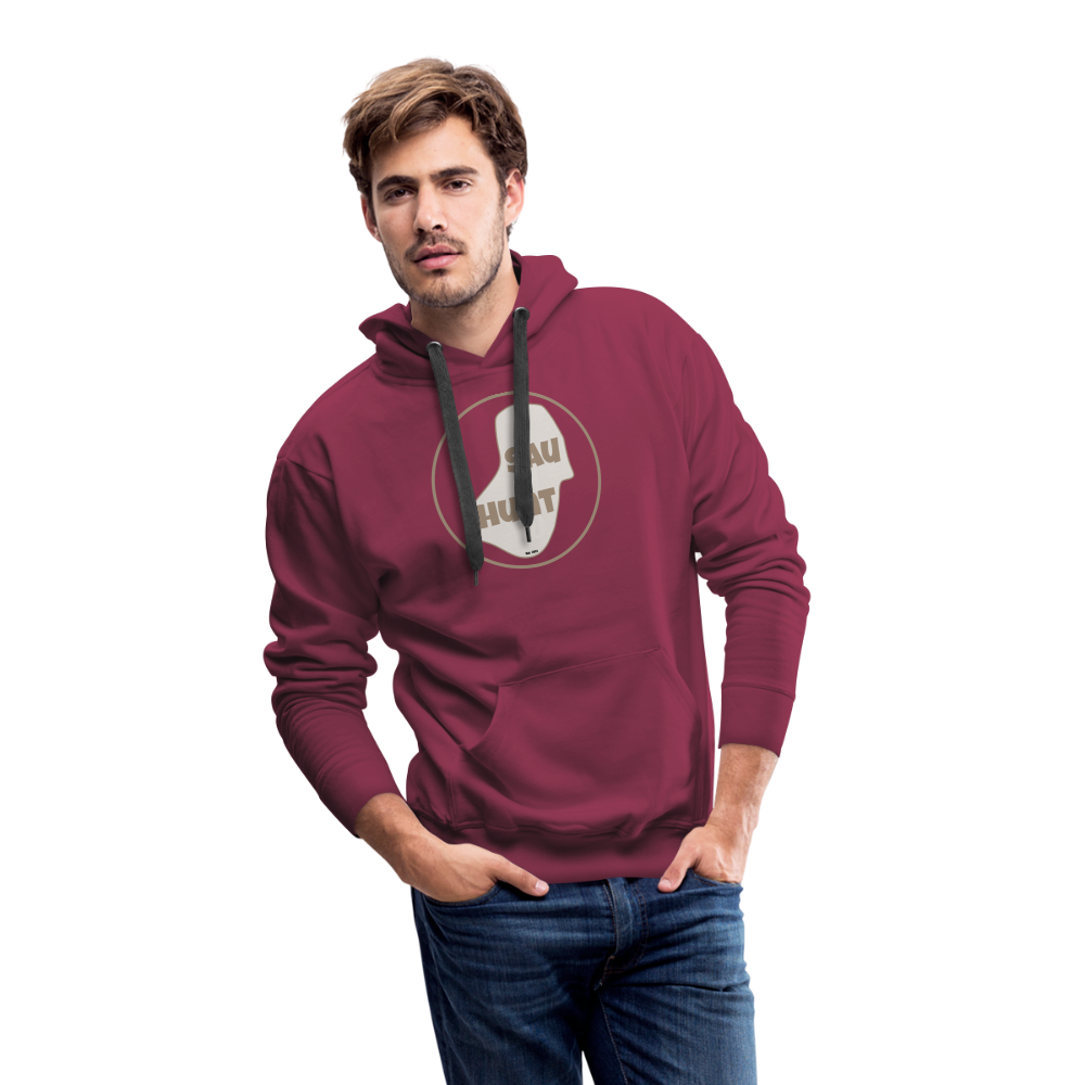 Promo Hoodie - SauHunt - Bordeaux