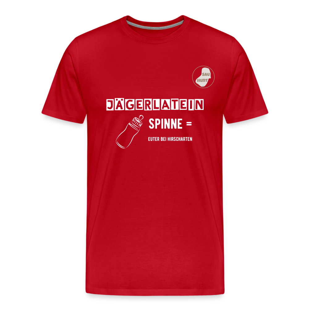 Jagdshirt - Spinne - Rot