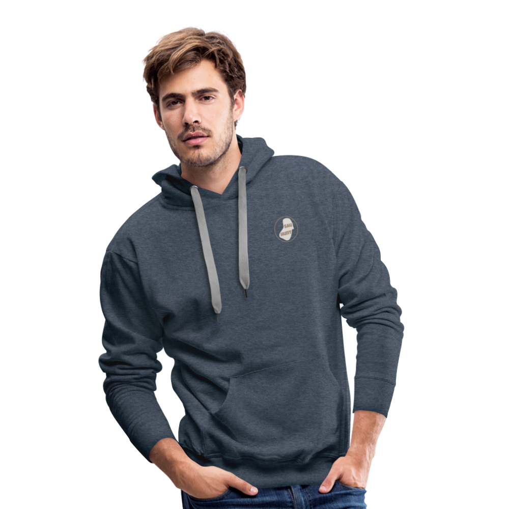 Hoodie - SauHunt - Jeansblau