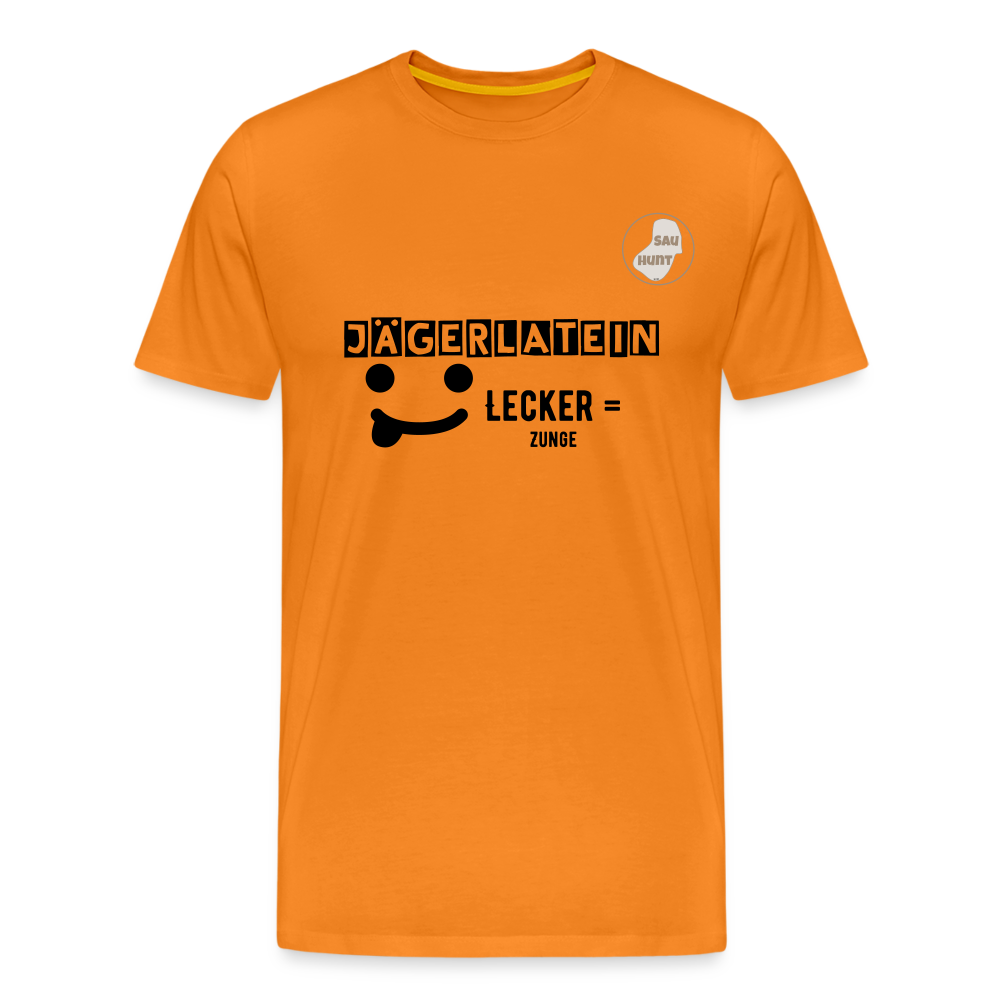 Jagdshirt - Lecker - Orange