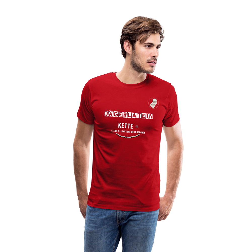 Jagdshirt - Kette - Rot