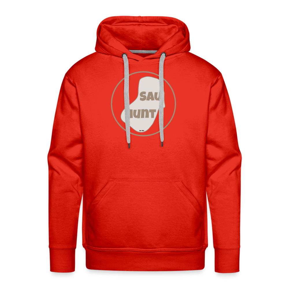 Promo Hoodie - SauHunt - Rot