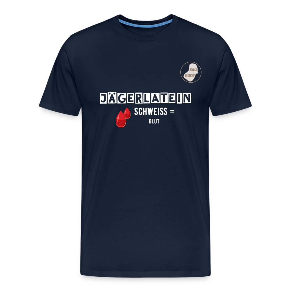 Jagdshirt - Schweiß - Navy