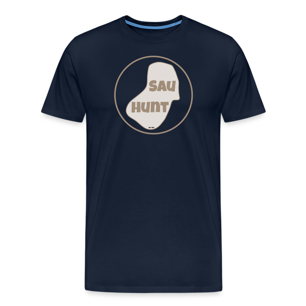 Promo Shirt - SauHunt - Navy