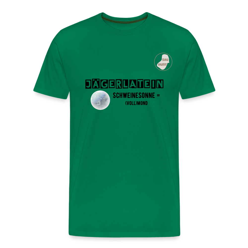 Jagdshirt - Schweinesonne - Kelly Green