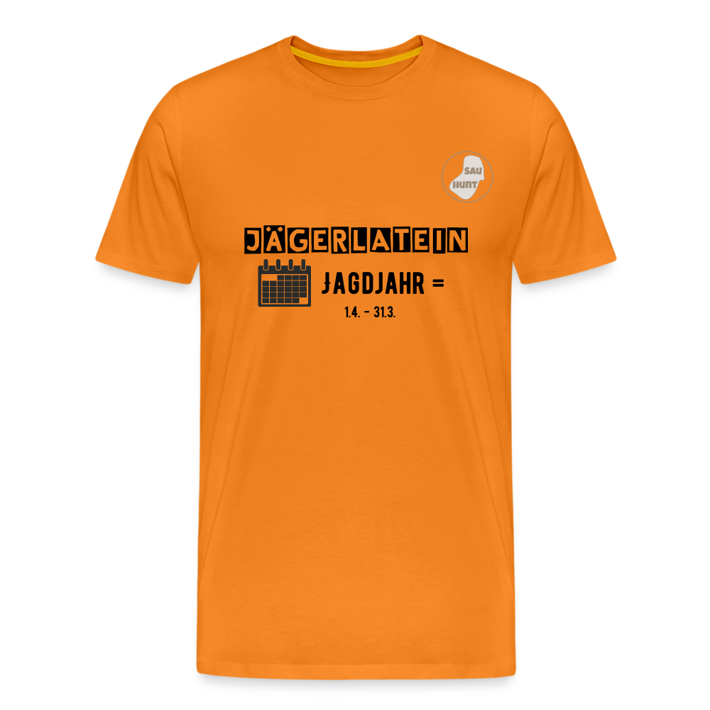 Jagdshirt - Jagdjahr - Orange