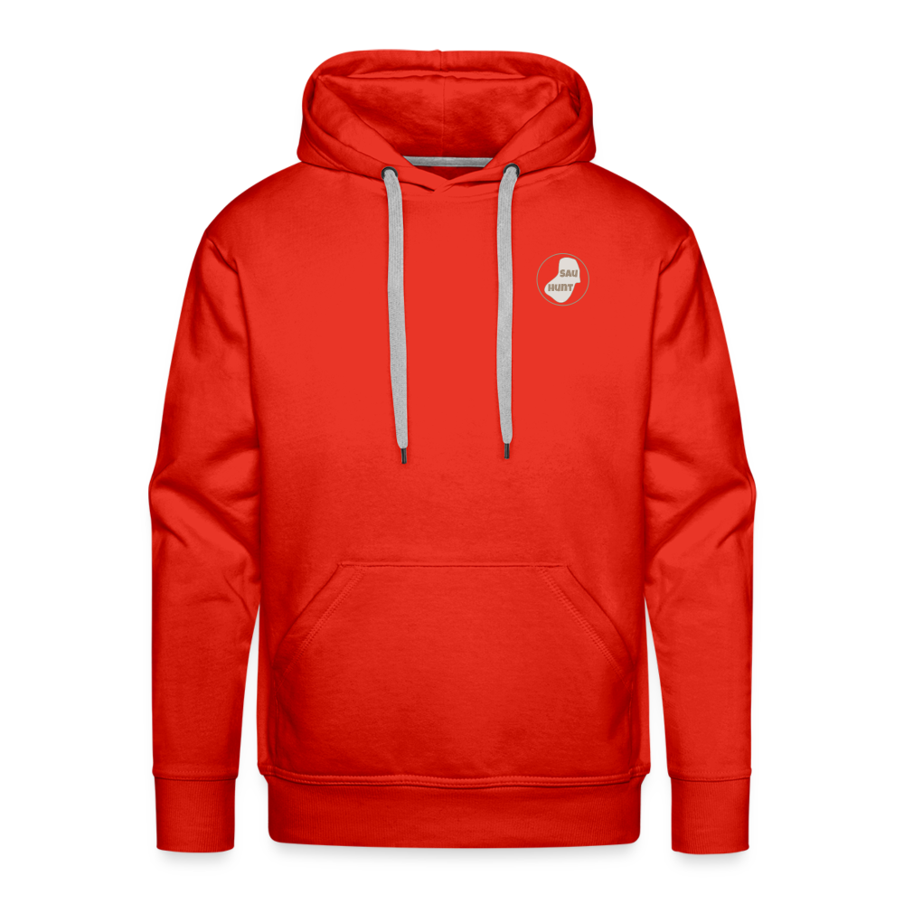 Hoodie - SauHunt - Rot