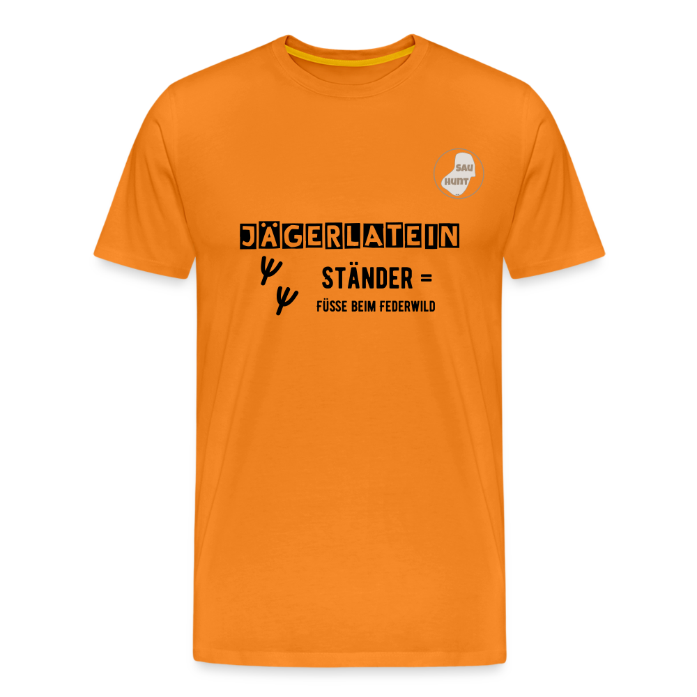 Jagdshirt - Ständer - Orange