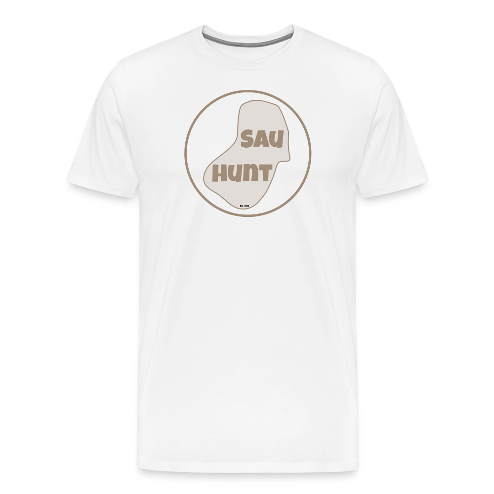 Promo Shirt - SauHunt - Weiß