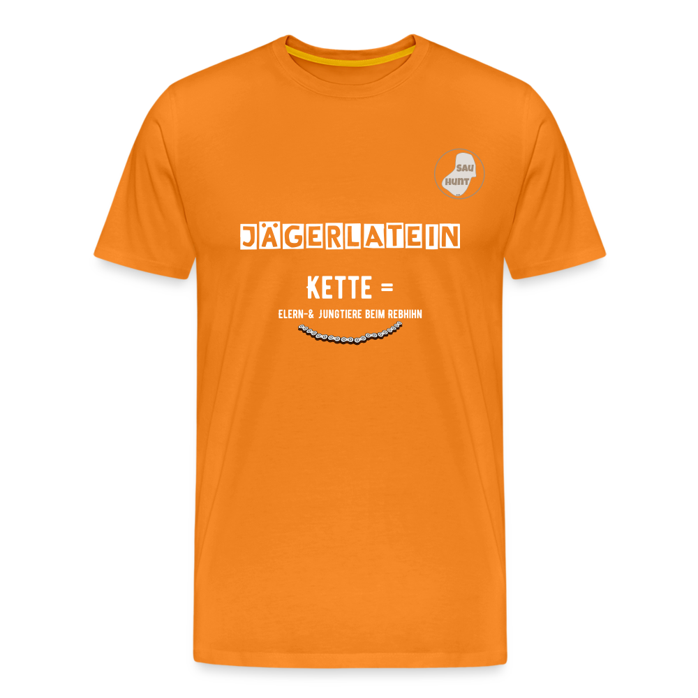 Jagdshirt - Kette - Orange