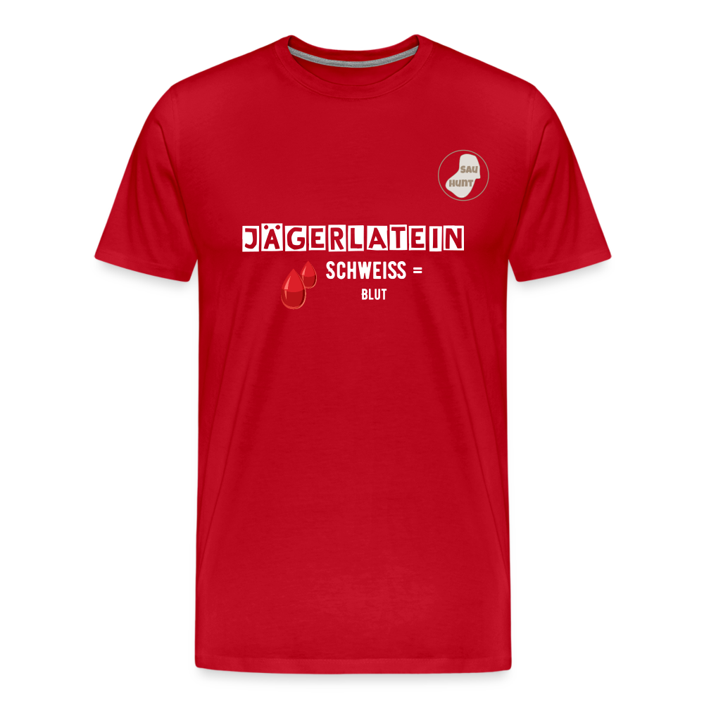 Jagdshirt - Schweiß - Rot