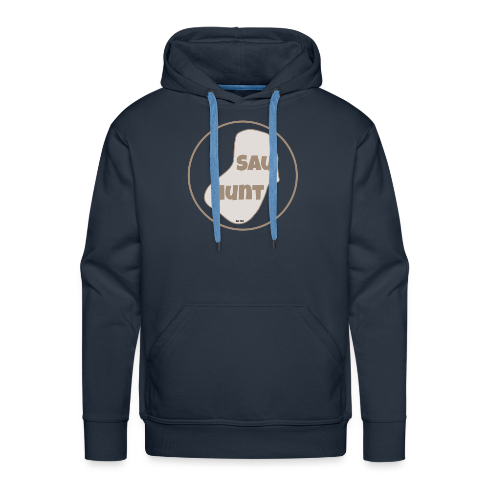 Promo Hoodie - SauHunt - Navy