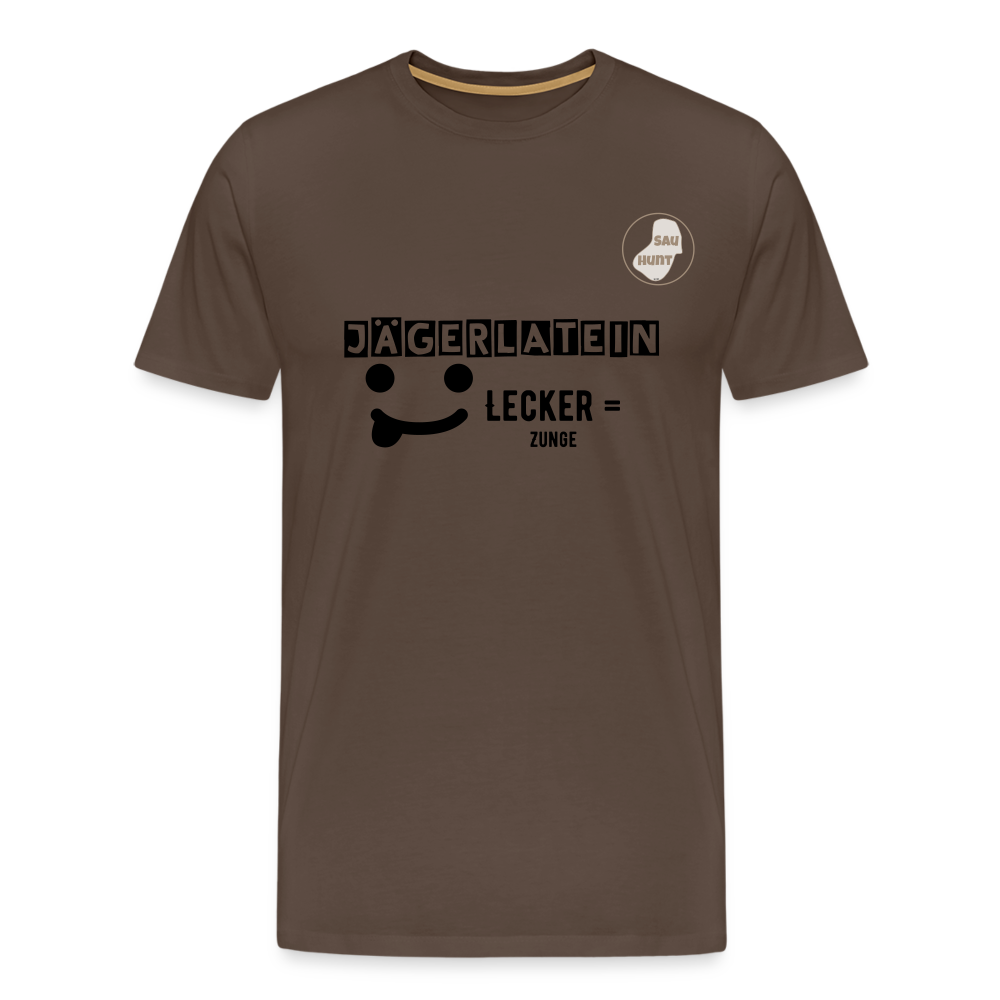 Jagdshirt - Lecker - Edelbraun