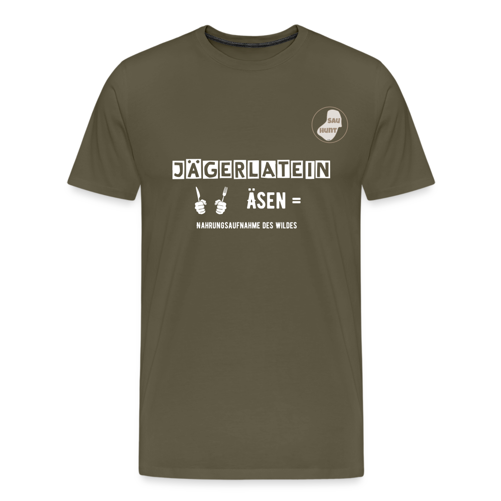 Jagdshirt - Äsen - Khaki