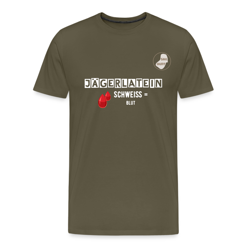 Jagdshirt - Schweiß - Khaki