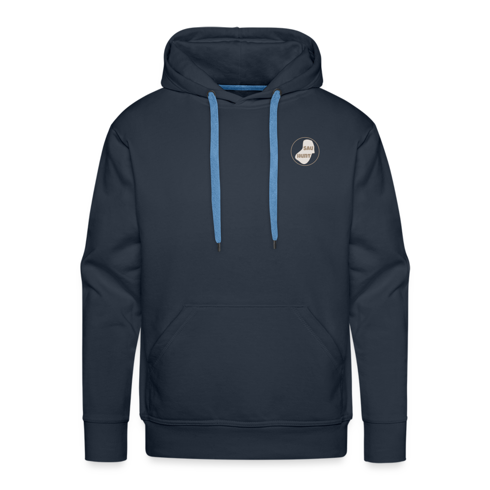 Hoodie - SauHunt - Navy