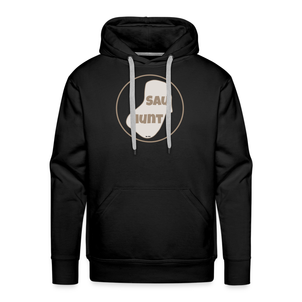 Promo Hoodie - SauHunt - Schwarz