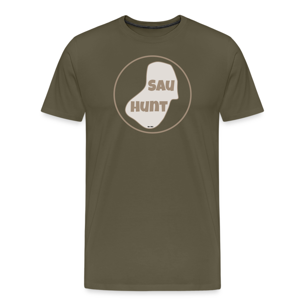 Promo Shirt - SauHunt - Khaki