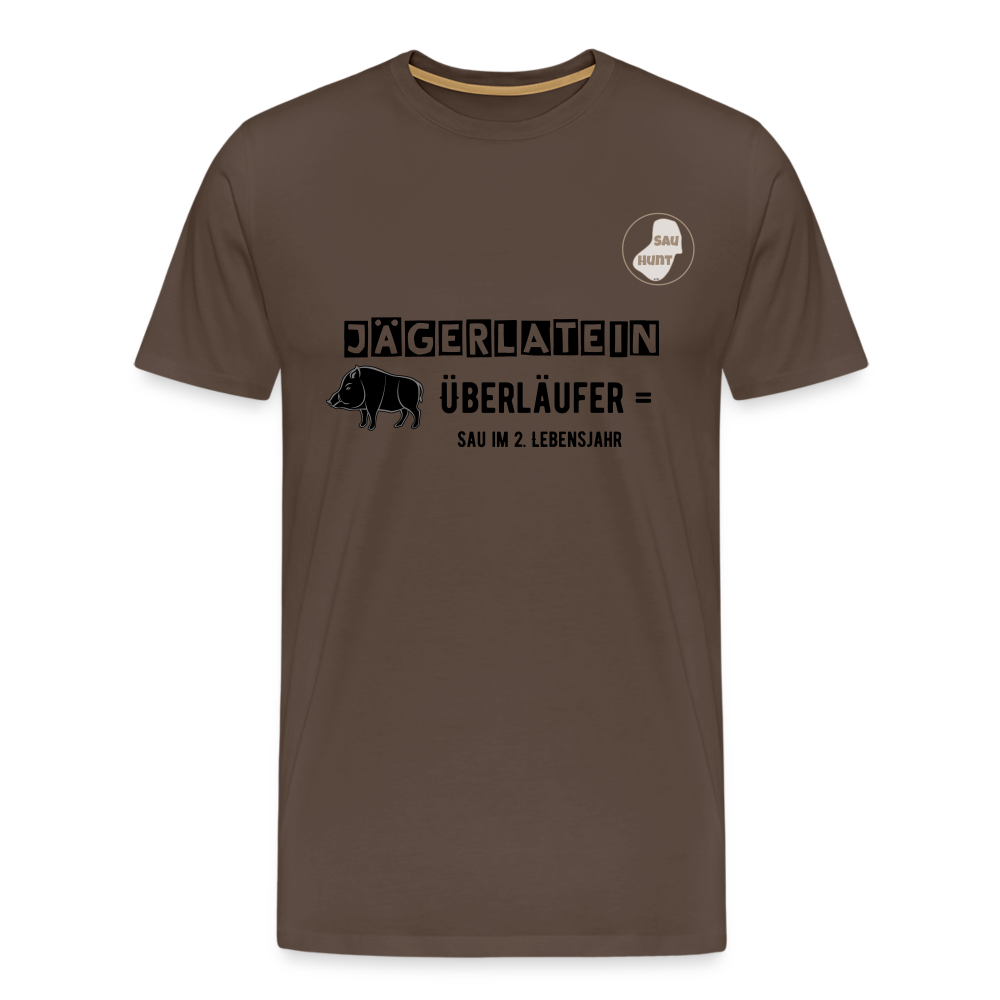 Jagdshirt - Überläufer - Edelbraun