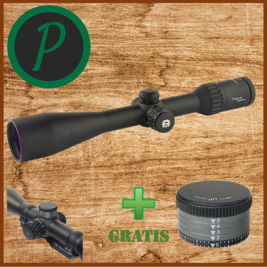 Professor Optiken - Riflescope Ammersee 2.5-15x50 HD, reticle 4, illuminated