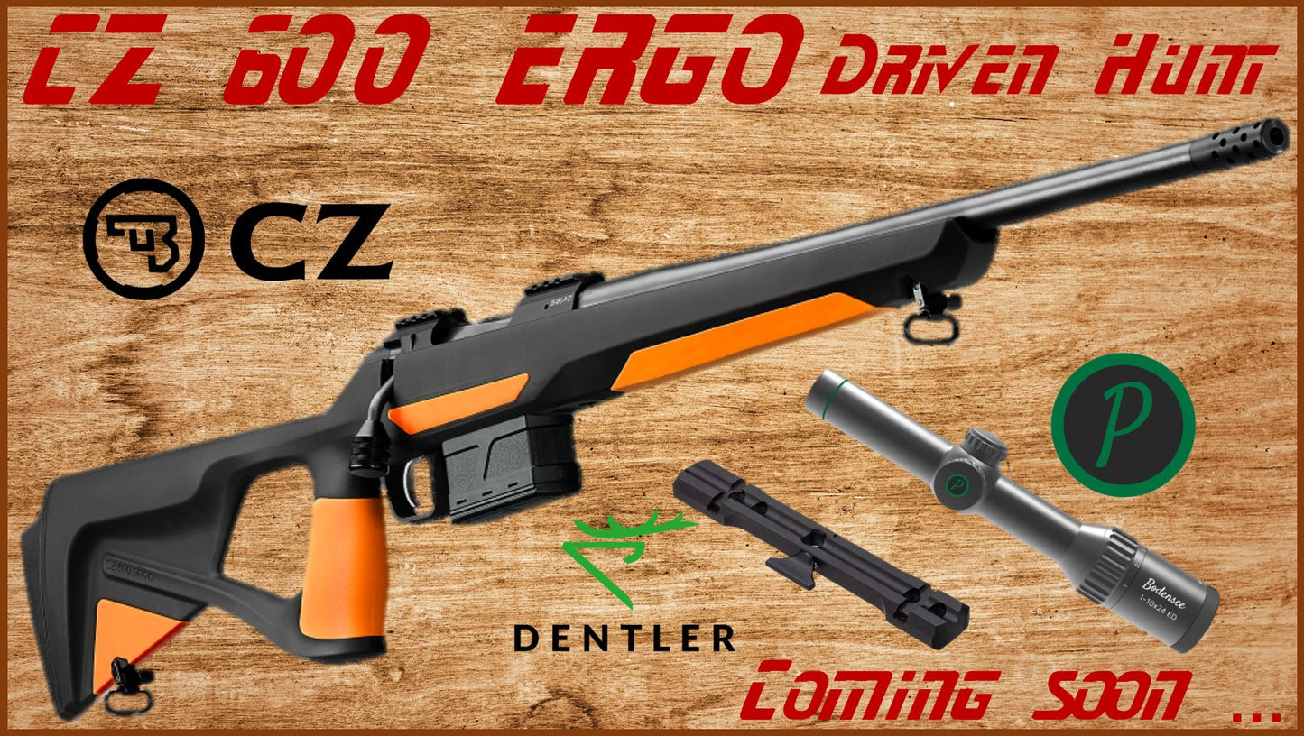 CZ ERGO 600 Driven Hunt Komplettpaket - Kaufoption sichern