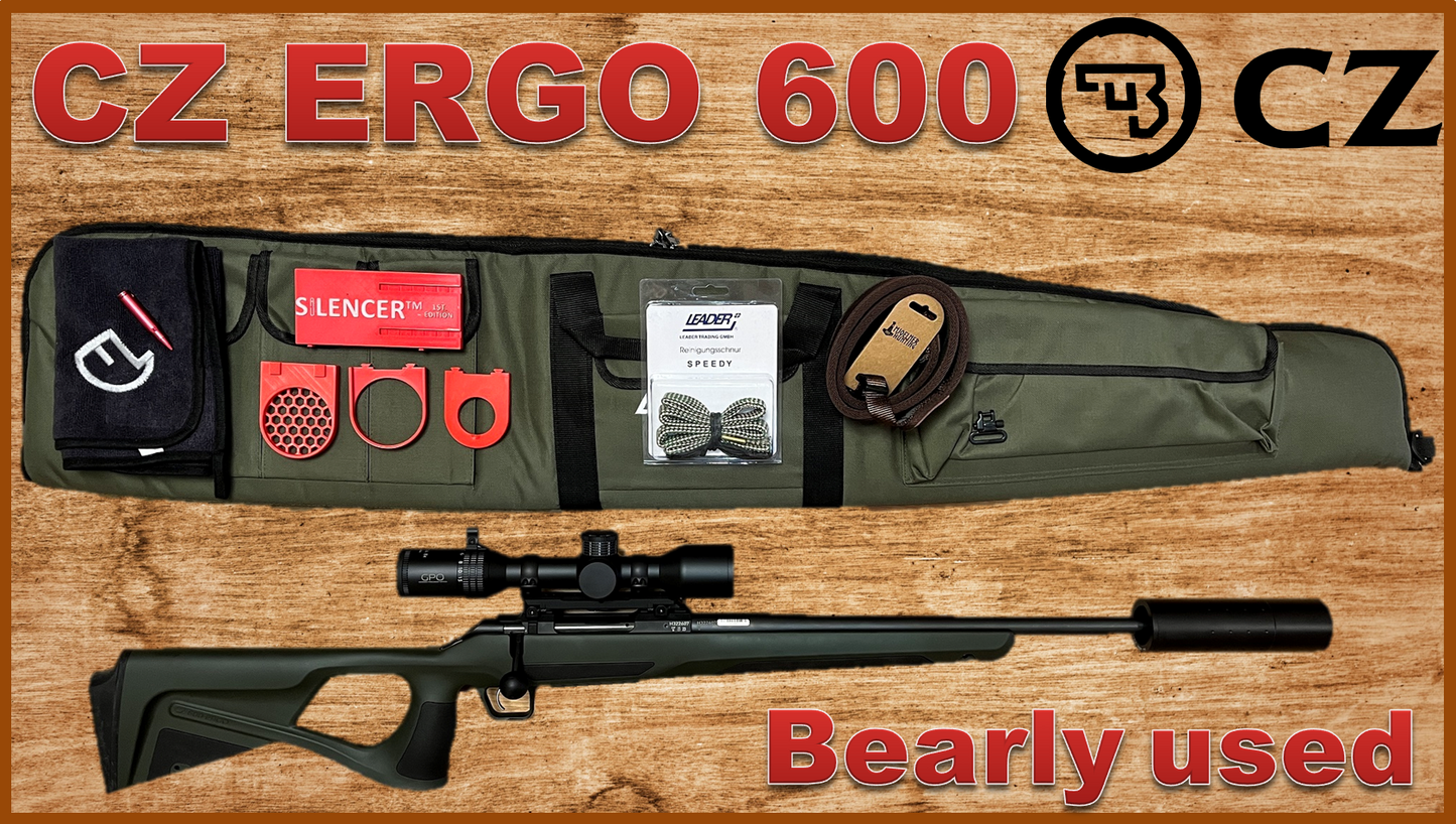 JJP - CZ ERGO 600 "Bearly Used" + GPO Spectra SOFORT VERFÜGBAR