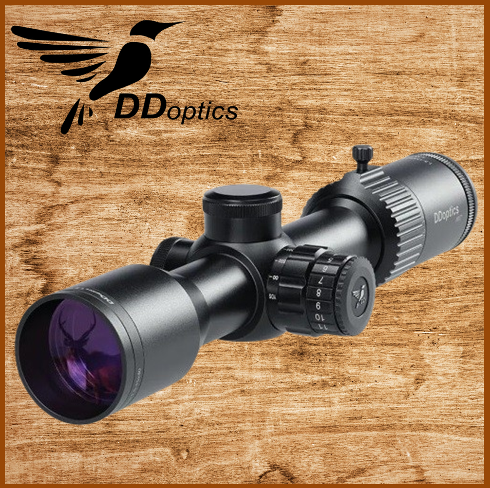 DDOptics - Zielfernrohr V10 1,5-15x40 NXT Abs. 4AD + Gutschein