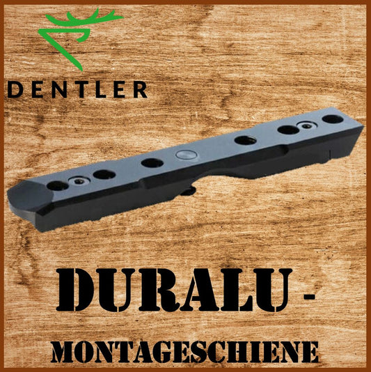 Dentler - BASE mounting rail - suitable for mounting rings (⌀30mm &amp; ⌀34mm)