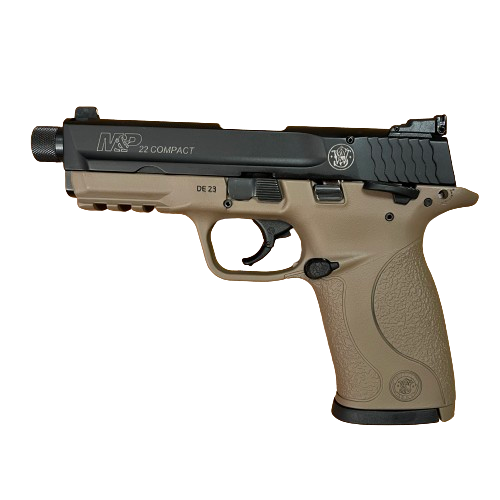 Pistole - S&W M&P 22 Compact FDE-Griffstück SOFORT VERFÜGBAR