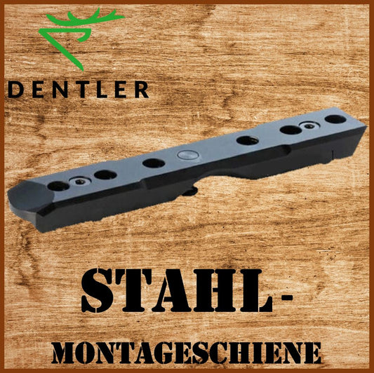 Dentler - BASE mounting rail - suitable for mounting rings (⌀30mm &amp; ⌀34mm)