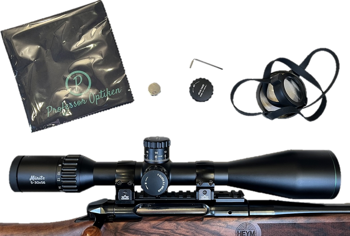 Waffenpaket HEYM SR30 in 8x57 IS Ranger-T Rechts Long Range SOFORT VERFÜGBAR